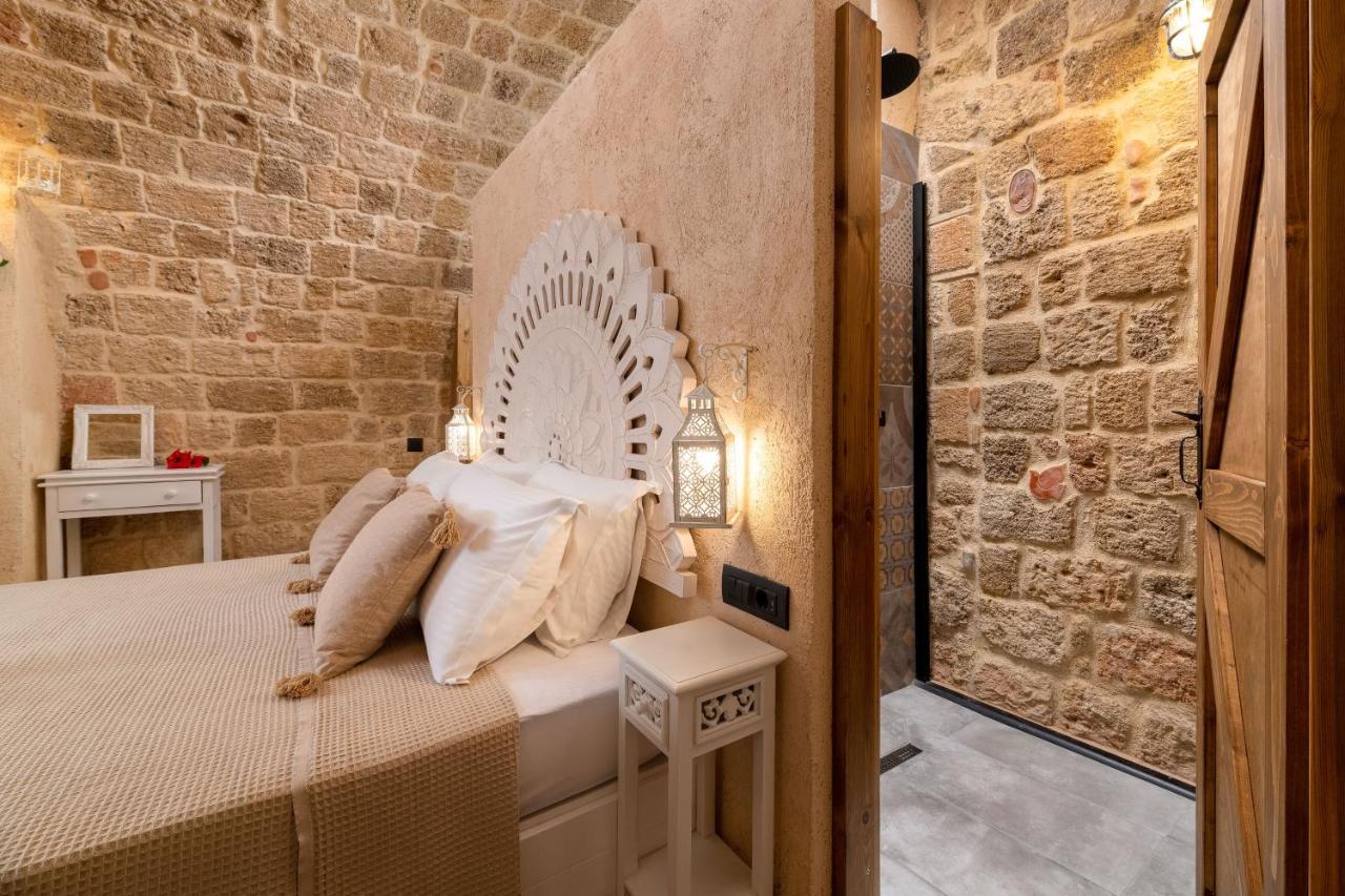 Stone Cave Suite Rhodes City Bagian luar foto